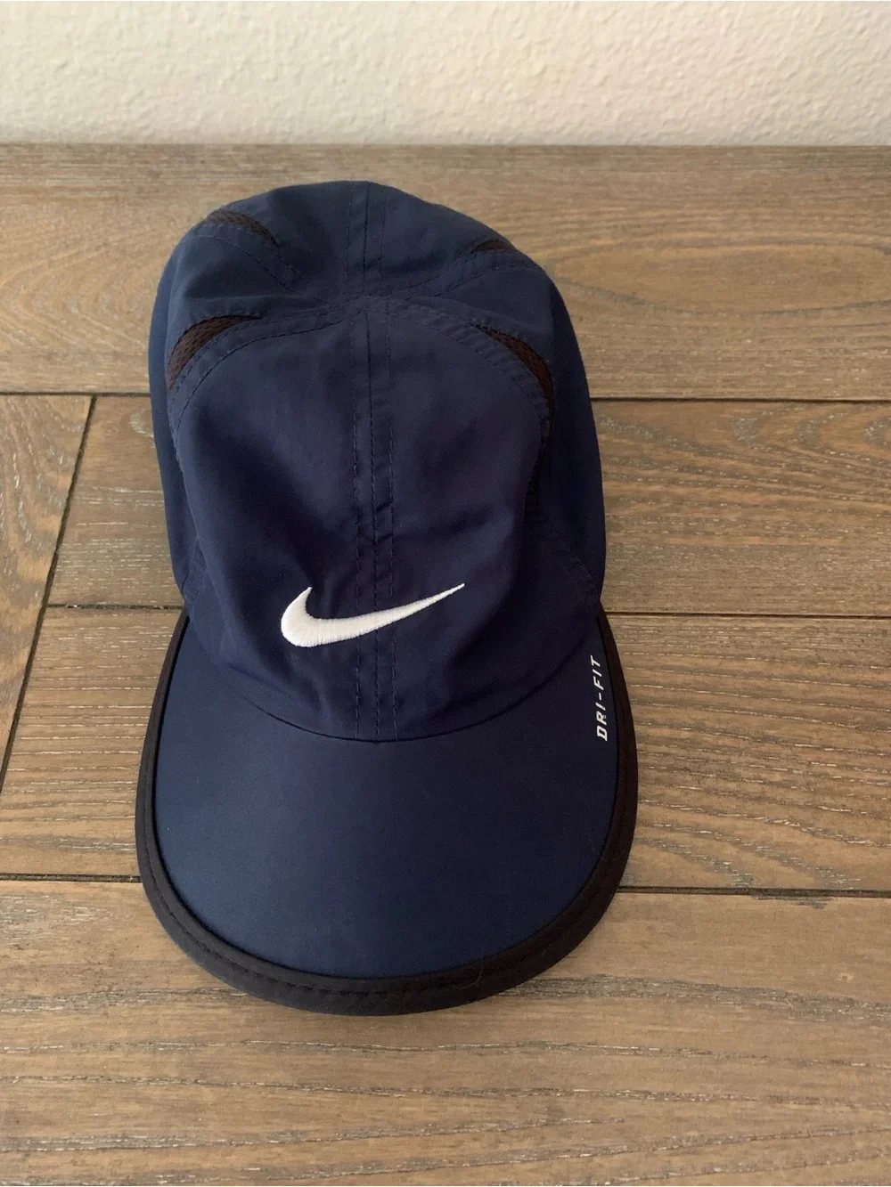 Kids Nike Navy and White Dri-FIT Sport Cap